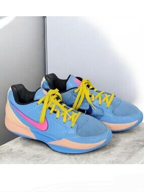 Nike Men's Ja 2 Colorway Blue Beyond / Hyper Pink Sneakers
